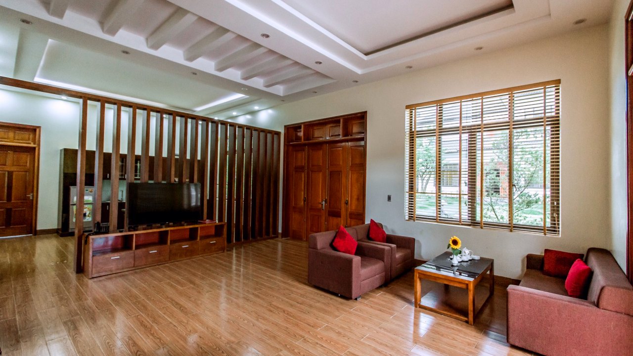 Không gian mở tại Thảo Nguyên Resort Mộc Châu